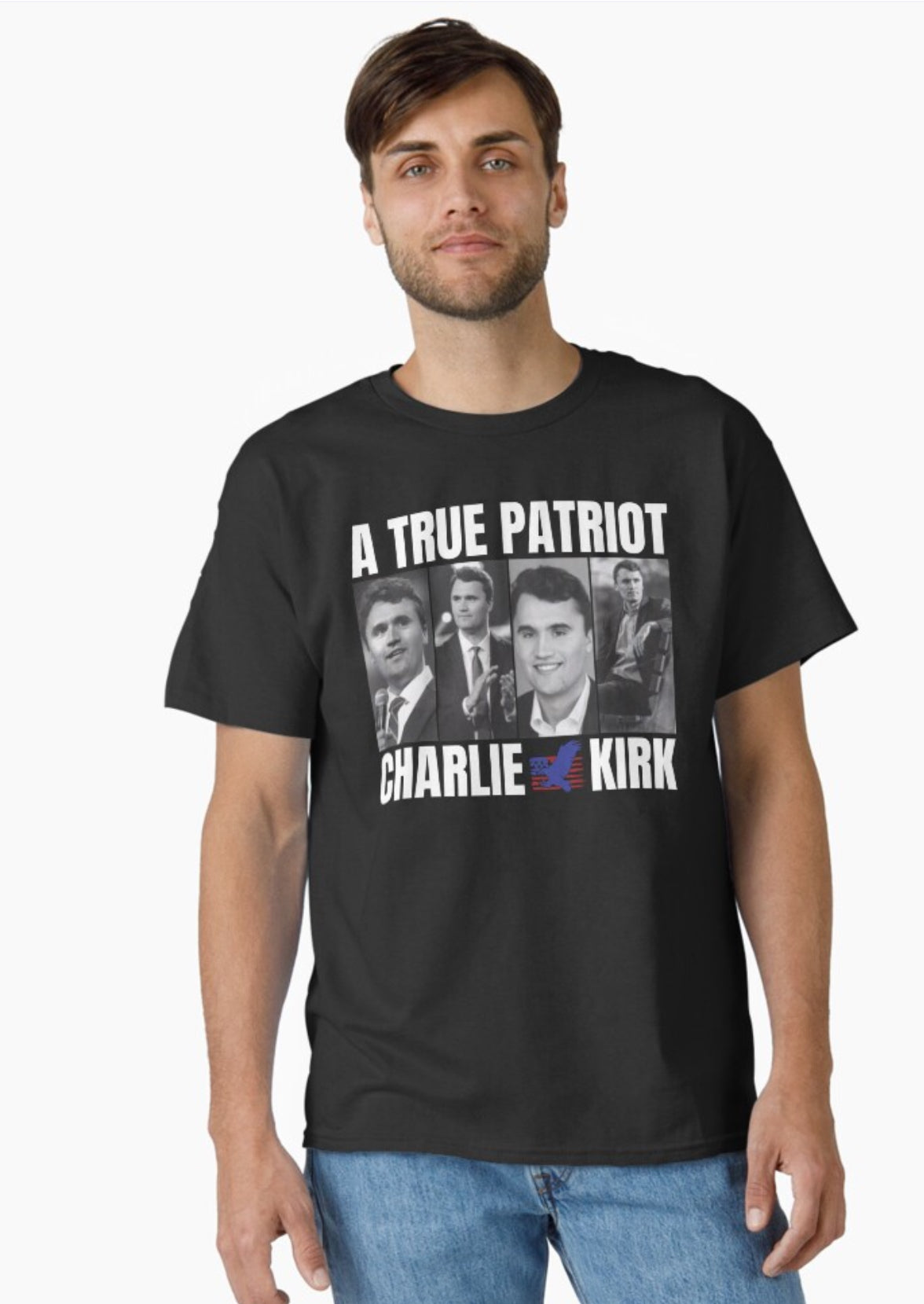 Charlie Kirk - Patriot Shirt